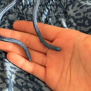 Athleta girl, blue speckled shorts size medium